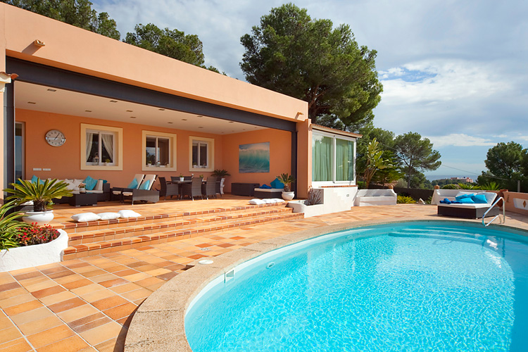 Fantastic villa overlooking the sea in the Costa d'en Blanes