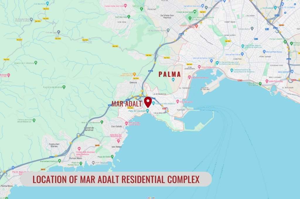 Location of Mar Adalt Residential Complex