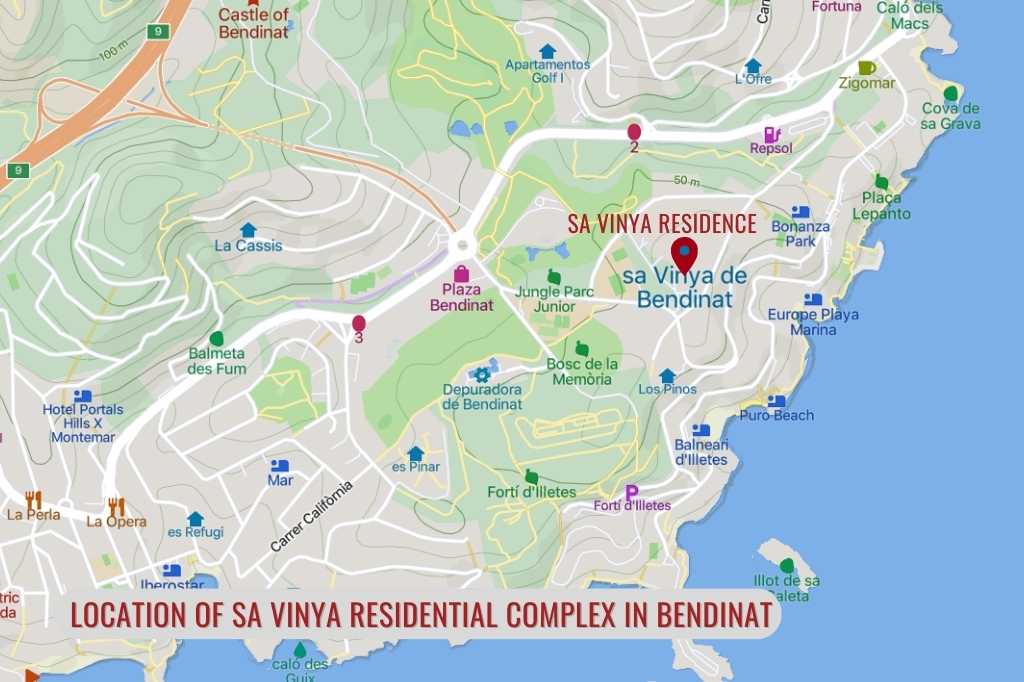 Sa Vinya residence location