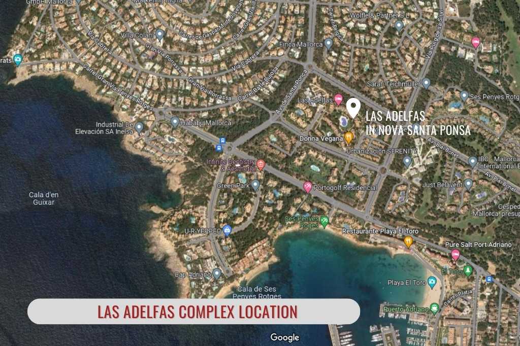 Las Adelfas Complex Location