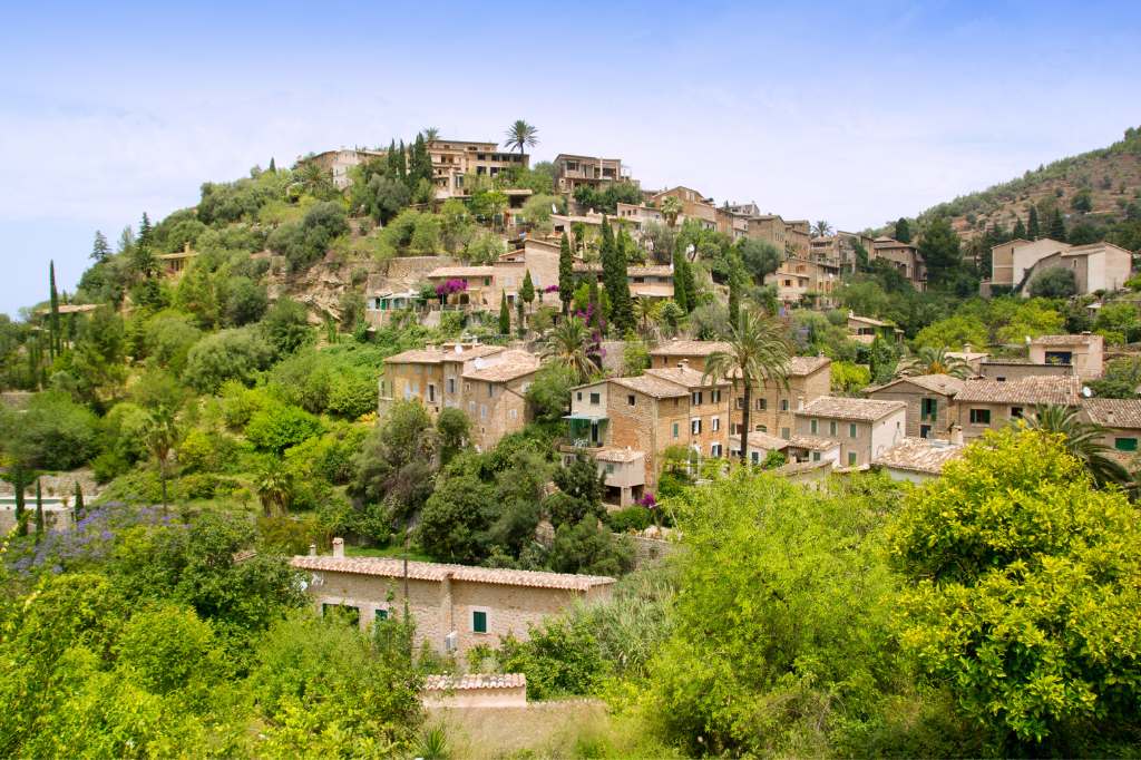 Deia is a typical stone village located in Tramuntana, Mallorca