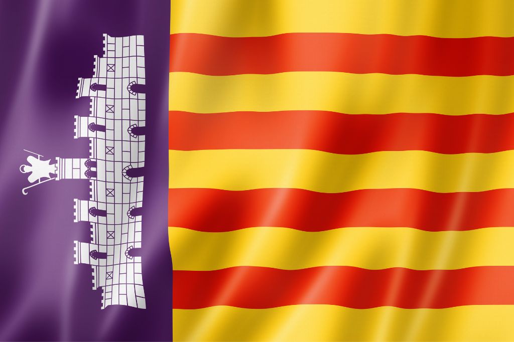 Balearic islands flag