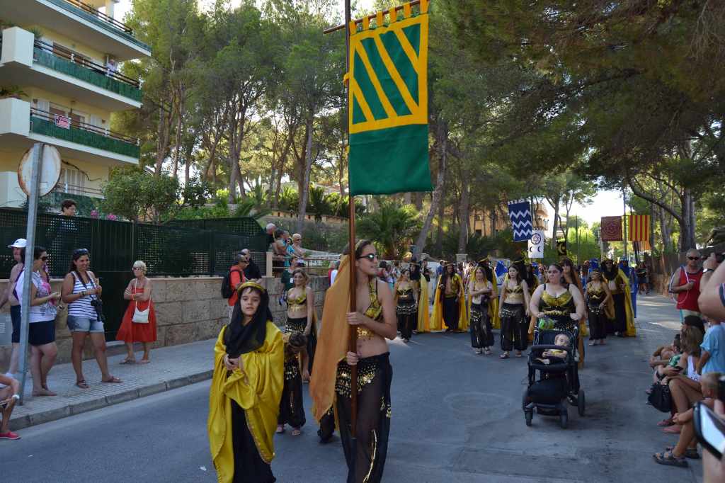 Throughout the year, the residents of Santa Ponsa prepare for the parade