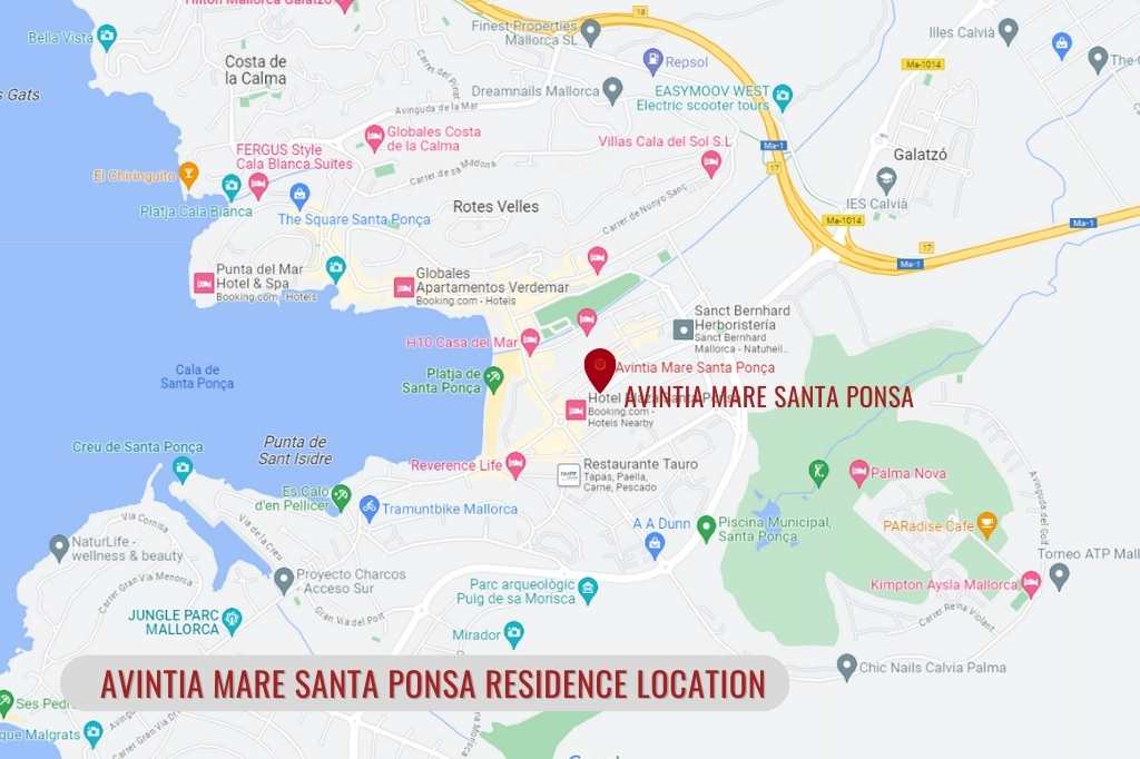 Avintia Mare Santa Ponsa residence on Google map