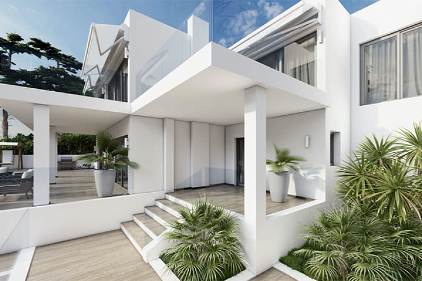 Extravagant modern villa with sea views in Santa Ponsa