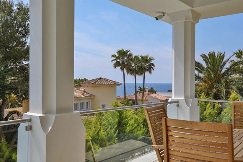 Beautiful modern villa with sea views in Nova Santa Ponsa