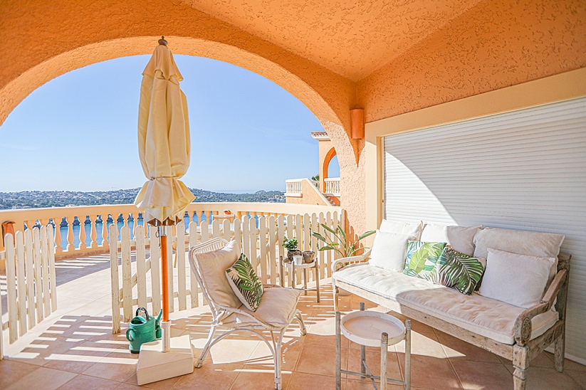 Luxury villa with fantastic sea views in Santa Ponsa