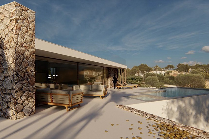 5 bedroom luxury villa near the beach in Puerto Portals 