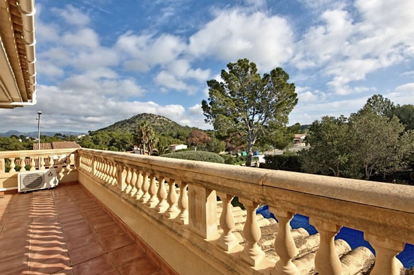 Mediterranean villa with panoramic views in Nova Santa Ponsa