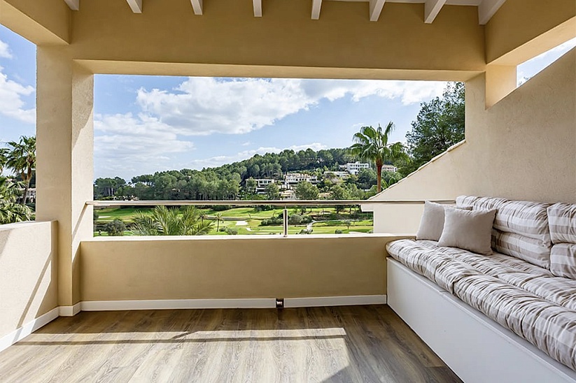 Luxury villa overlooking the golf course in Son Vida