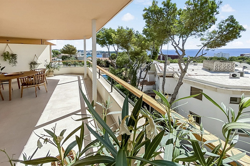 Luxury apartment with sea views in Cas Catala