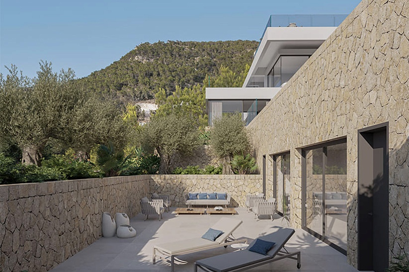 Luxury new villa in Cala LLamp, Port Andratx