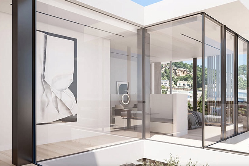 Luxurious new modern villa in Costa den Blanes