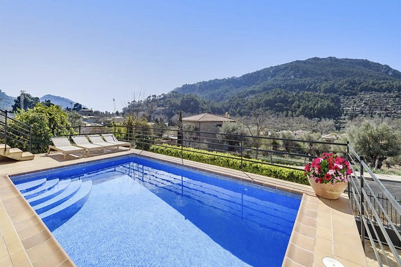 Lovely house with fantastic panoramic views in Valdemossa