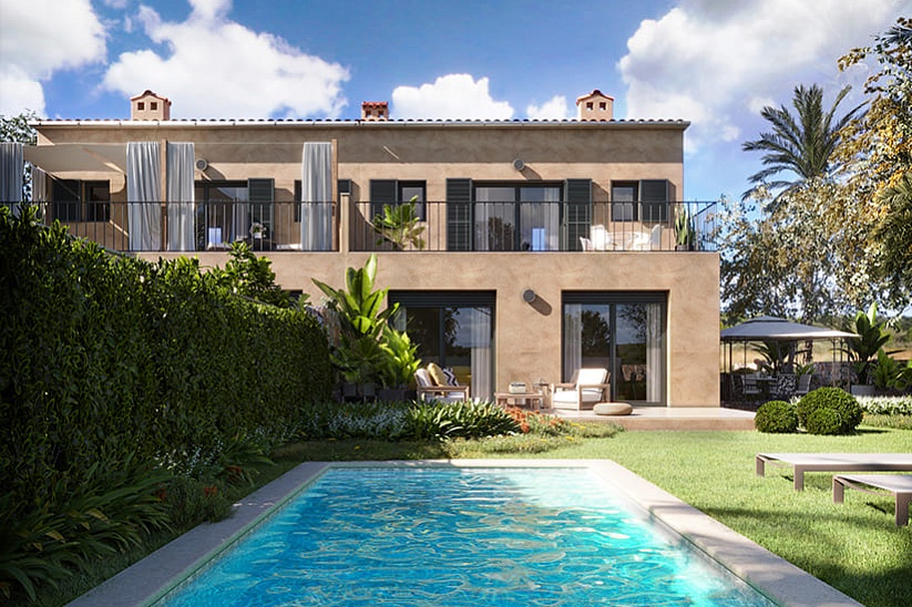 New modern family villa in Es Capdella