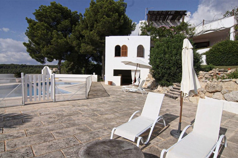 Villa with partial sea views in Sol de Mallorca