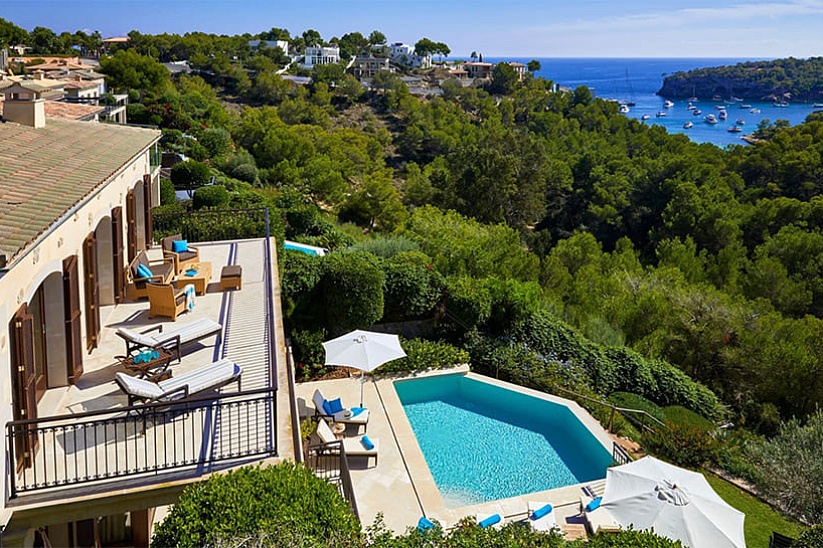 Villa with fantastic sea views in Sol de Mallorca