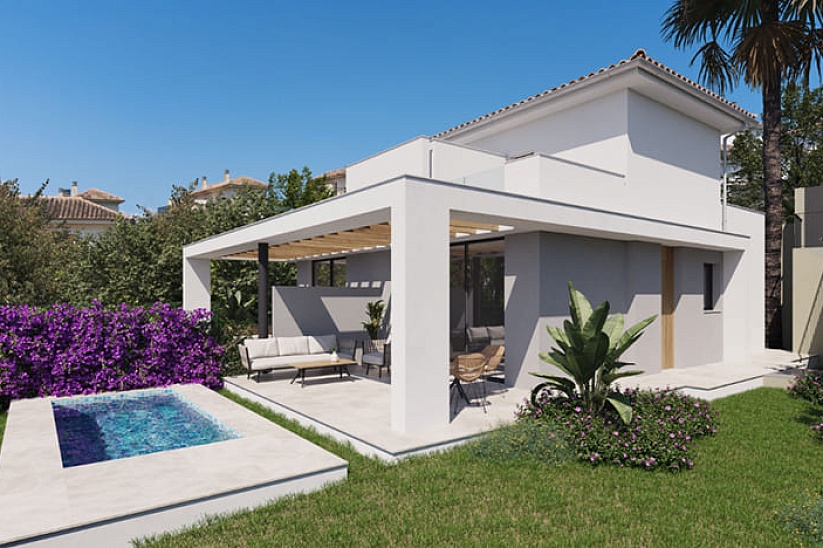 New modern semi-detached villa in Porto Cristo