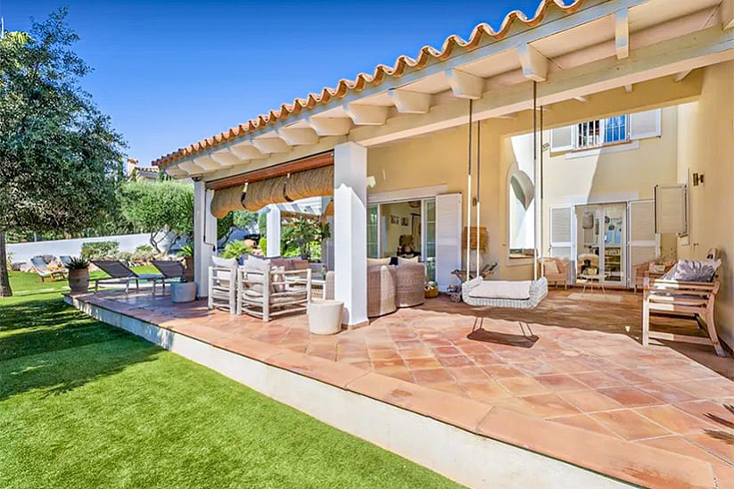 Spacious family villa with garden and pool in Nova Santa Ponsa