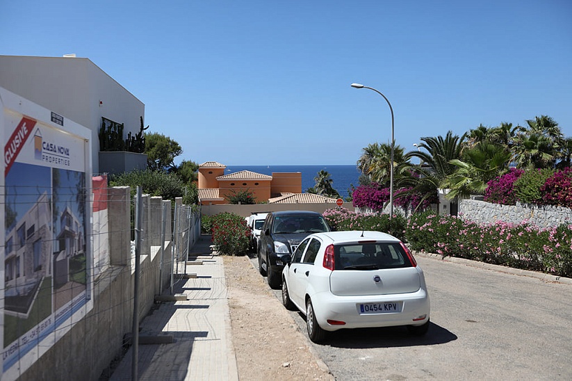Stunning new villa with sea views in Nova Santa Ponsa