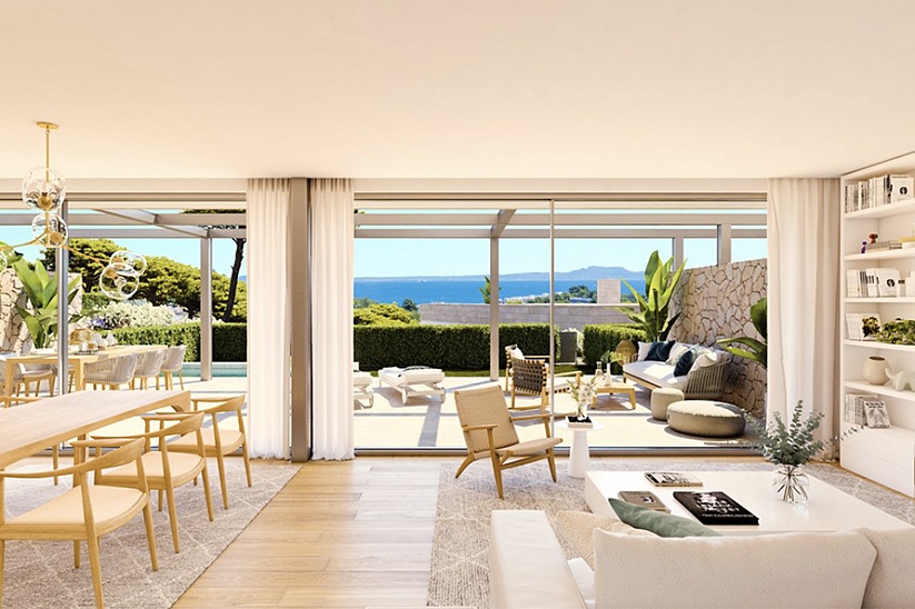 New modern complex in a quiet area in Cala Vynes