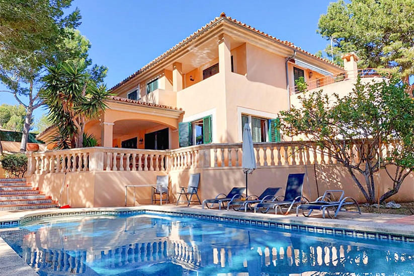 Beautiful villa in an exclusive location in Nova Santa Ponsa