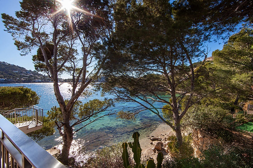 Unique villa with private access to the sea in Puerto Andratx