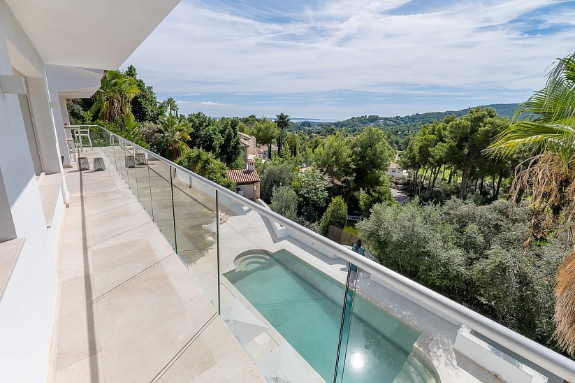 Stunning new villa with sea views in Son Vida