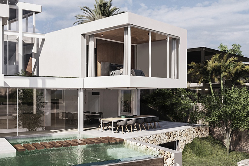 Project for the construction of a luxury villa in a prestigious area in Portals Nous