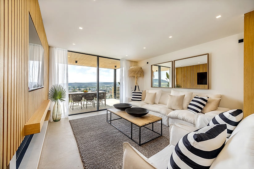 New apartment with panoramic views in Santa Ponsa