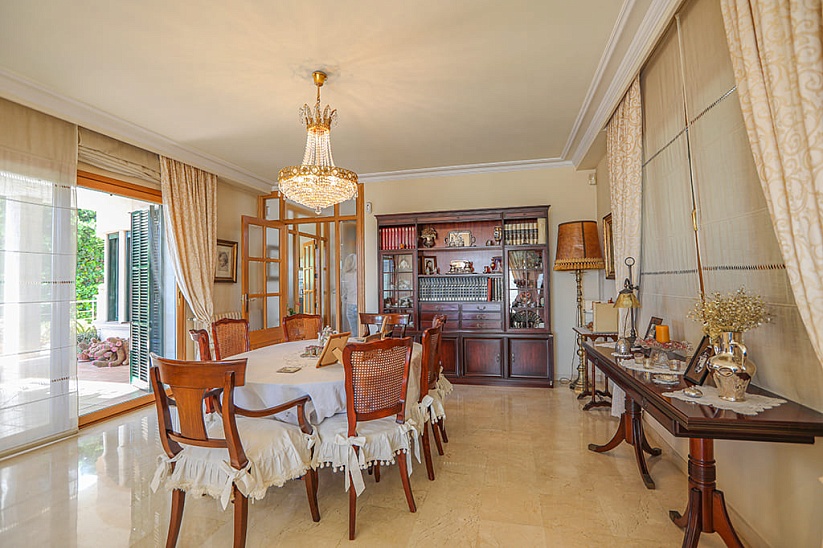 Villa overlooking the Cathedral in a prestigious area in Palma