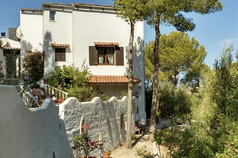 Semi-detached house with sea views in Santa Ponsa