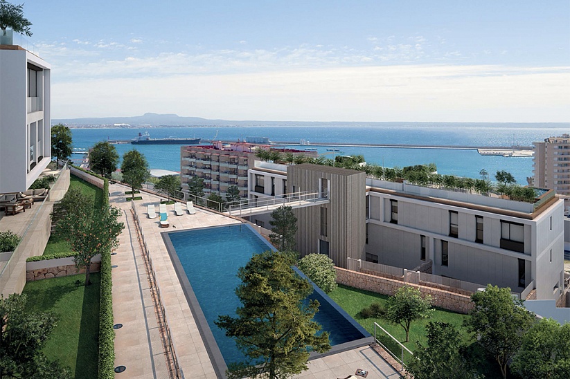 New penthouse with panoramic sea views in Palma