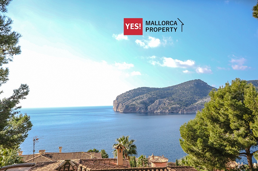 Fantastic Villa in traditional style with panoramic sea views  Camp de Mar