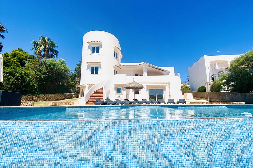 First Line 4 Bedroom Villa with Direct Sea Access and ETV Licence, Cala Dor