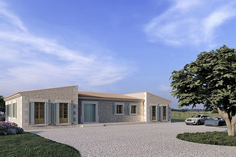 Chic new and modern Finca in Campos
