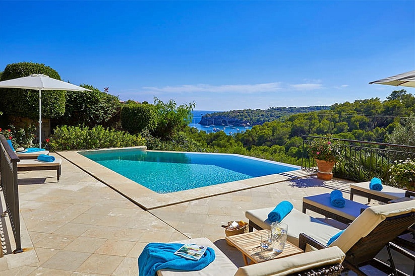 Villa with fantastic sea views in Sol de Mallorca