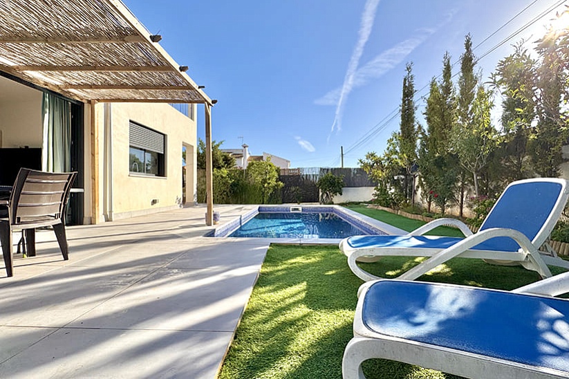 Modern house with private pool in Son Ferrer, close to the Port Adriano