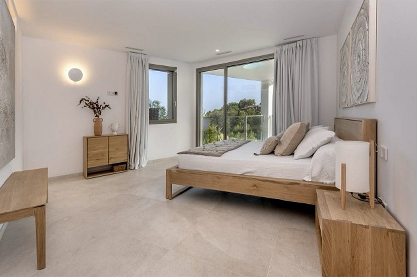 Fantastic new modern villa with sea views in Costa den Blanes