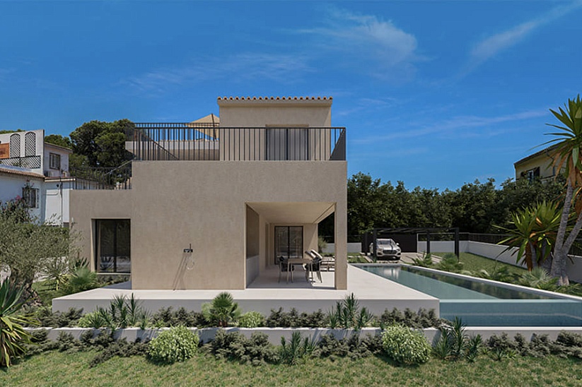 Modern stylish villa in Son Veri Nou