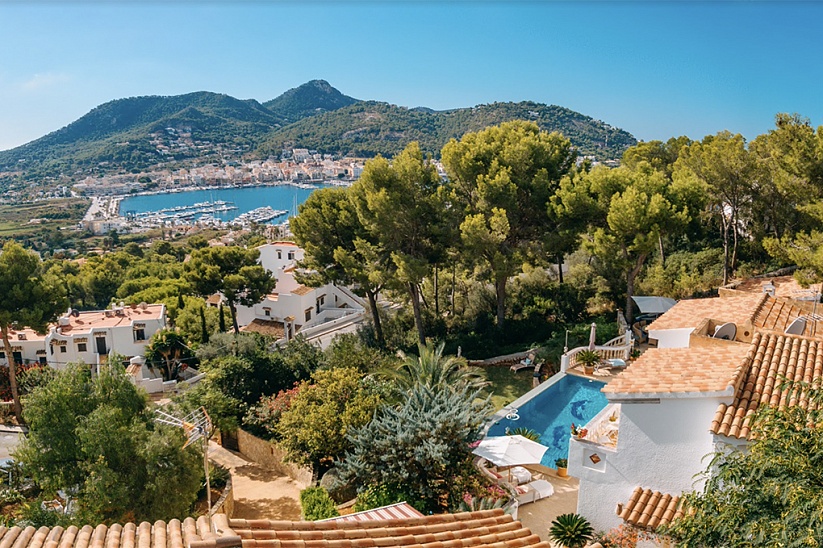 Beautiful Mediterranean villa with sea views in Port Andratx