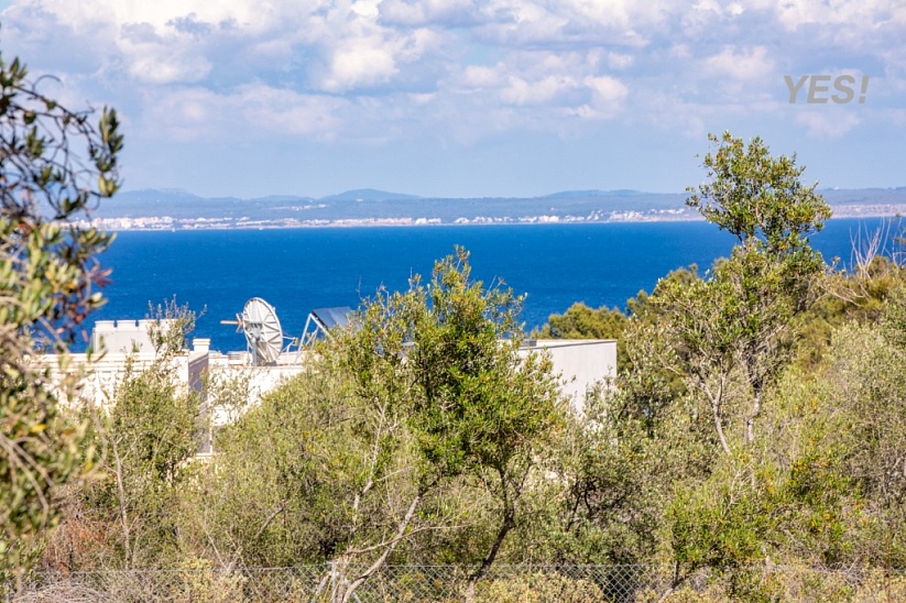 Plot with stunning sea views in Sol de Mallorca