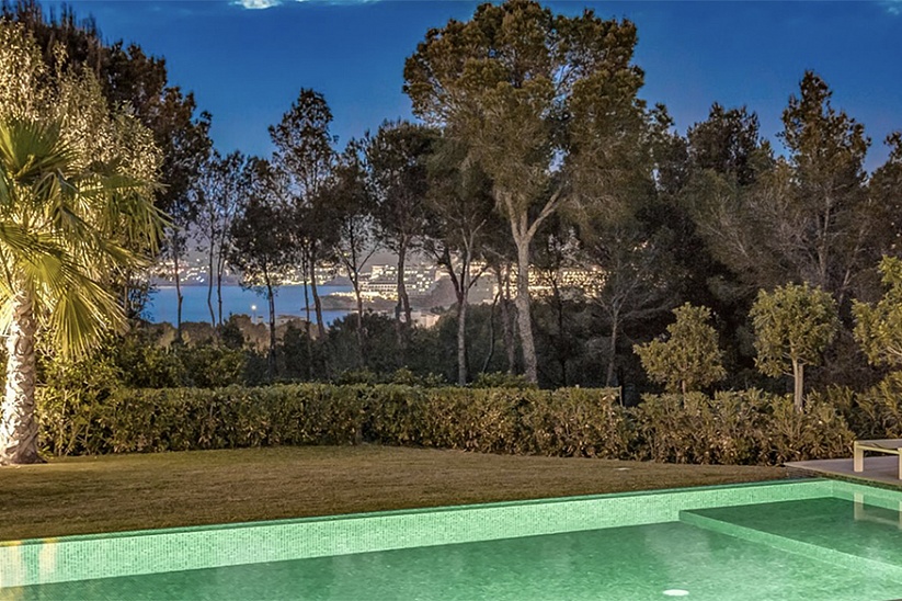 Luxury designer villa with sea views in Santa Ponsa