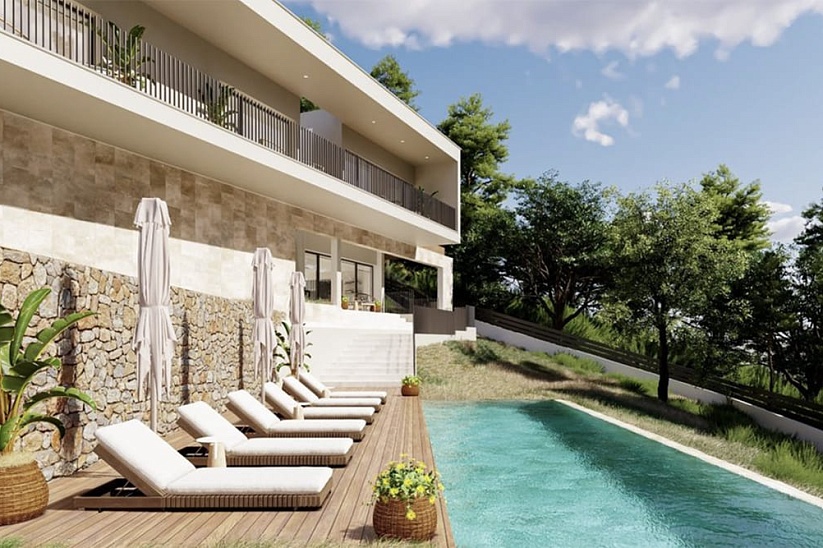 Luxurious new contemporary style villa in Costa de la Calma