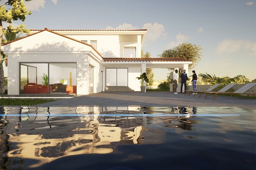 Lovely family villa with pool in Santa Ponsa