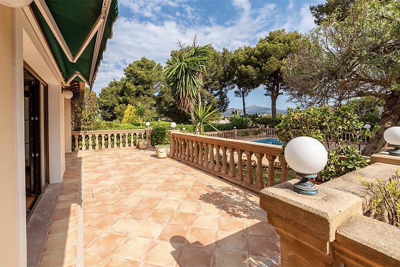 Lovely family villa with garden and pool in Nova Santa Ponsa